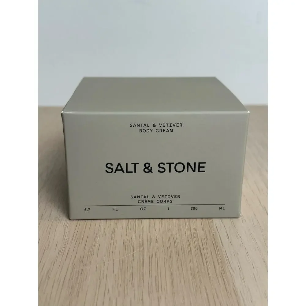Salt & Stone Santal & Vetiver Body Cream - New